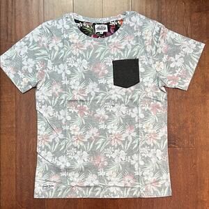 Smooth Sailing Clothing Company Men’s Reverse Wear Floral Tee, Size XL, NWOT